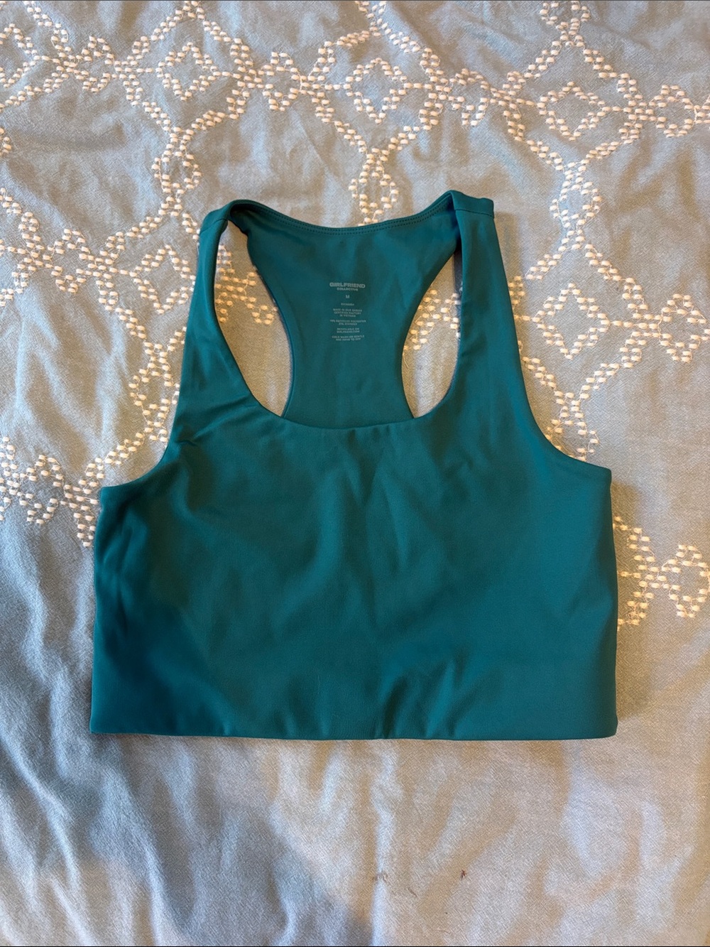 Girlfriend collective longline sports bra